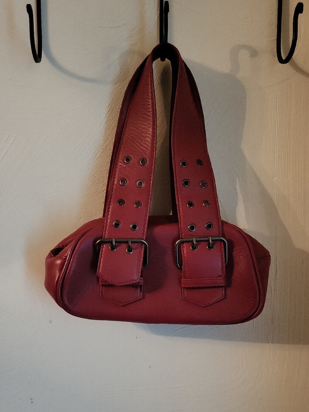 Free People bag 100% Sheep Leather Red
